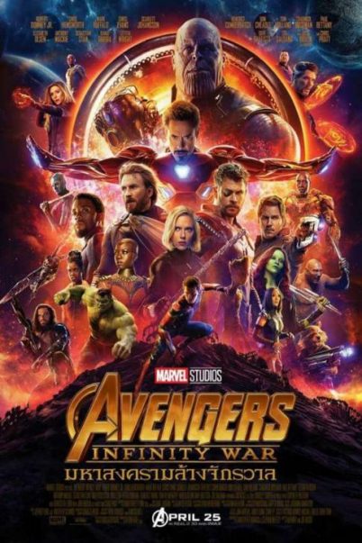 Avengers: Infinity War (2018) อเวนเจอร์ส อินฟินิตีวอร์ มหาสงครามอัญมณีล้างจักรวาล