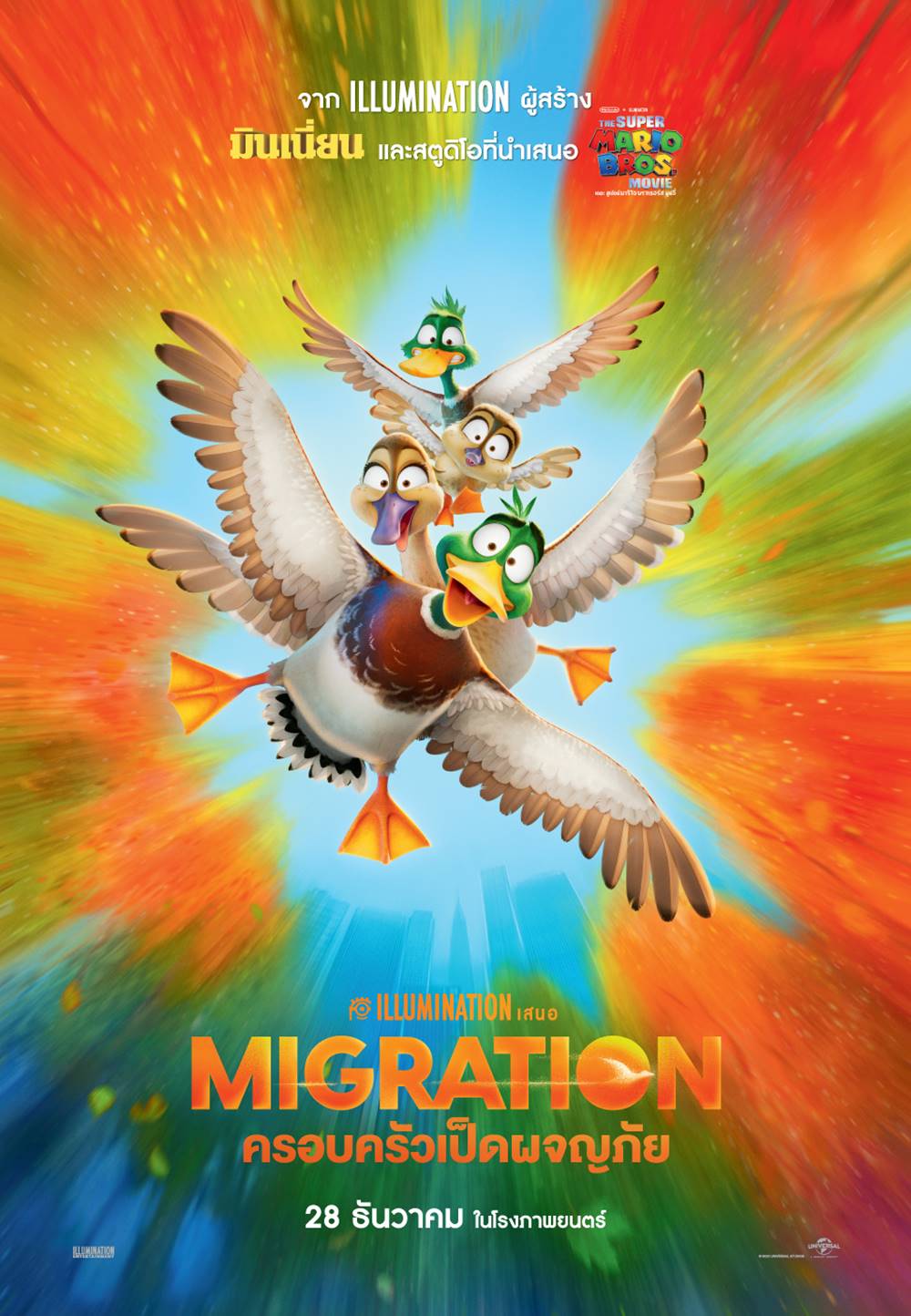 Migration ครอบครัวเป็ดผจญภัย (2023)